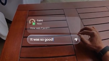 Escribir en WhatsApp sin usar el celular es posible: así se hace con la Meta Neural Band