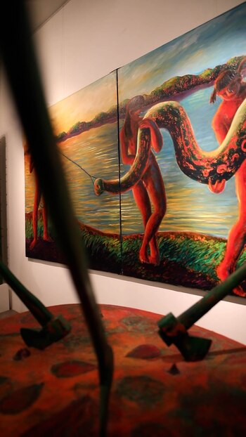 El Museum District de Descentraland