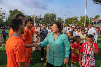 Alcira Sandoval, alcaldesa de Soledad,