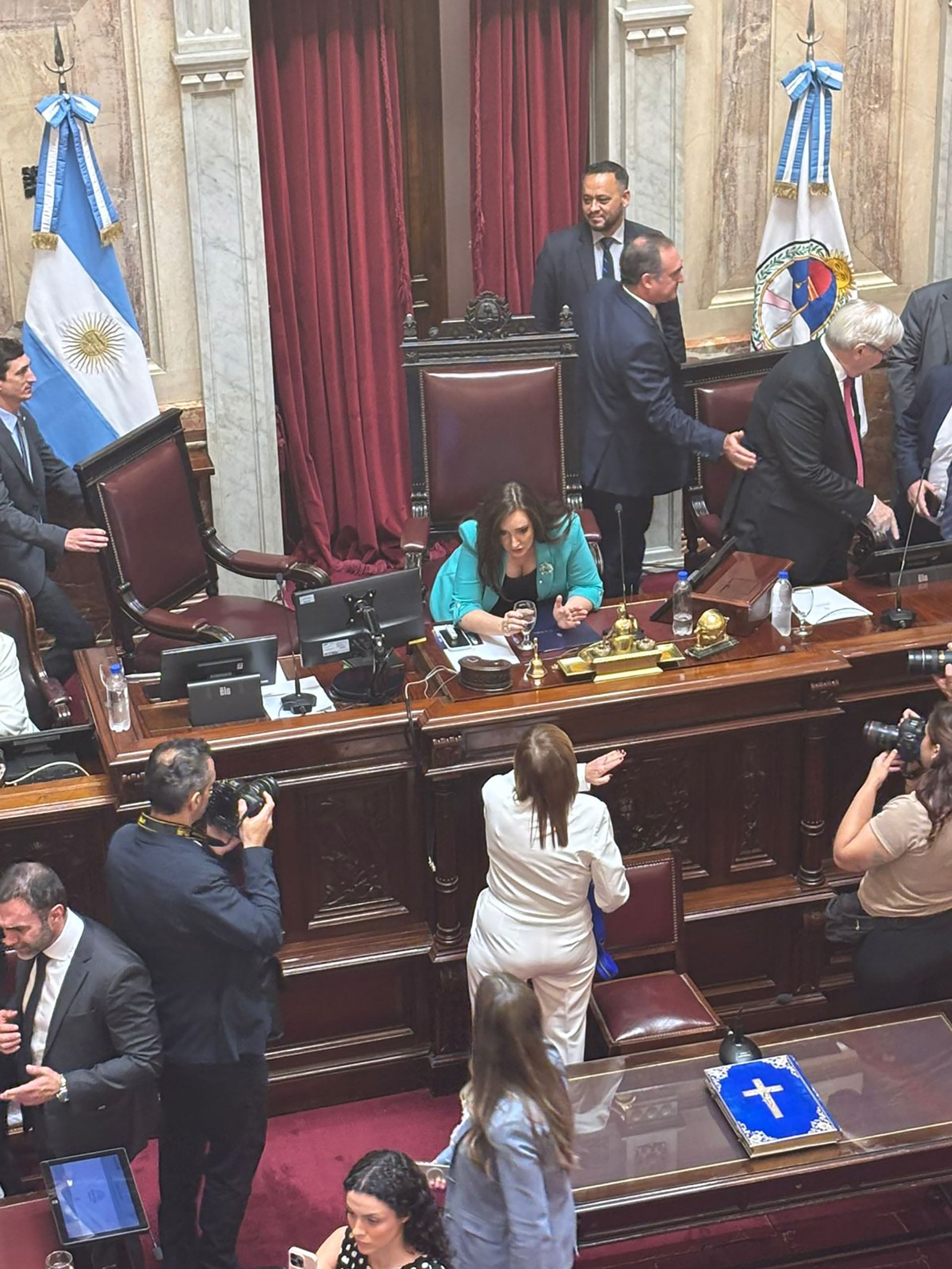 Los cruces entre Villarruel y Bullrich se vienen agravando desde el inicio del año