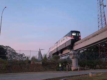 Los trenes de la Línea 3 fueron diseñados para movilizar cerca de 1,000 pasajeros por unidad en cada recorrido. Cortesía Metro de Panamá