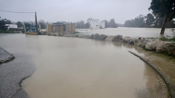 El temporal de lluvia corta