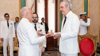 El presidente Luis Abinader recibió credenciales de seis nuevos embajadores en República Dominicana