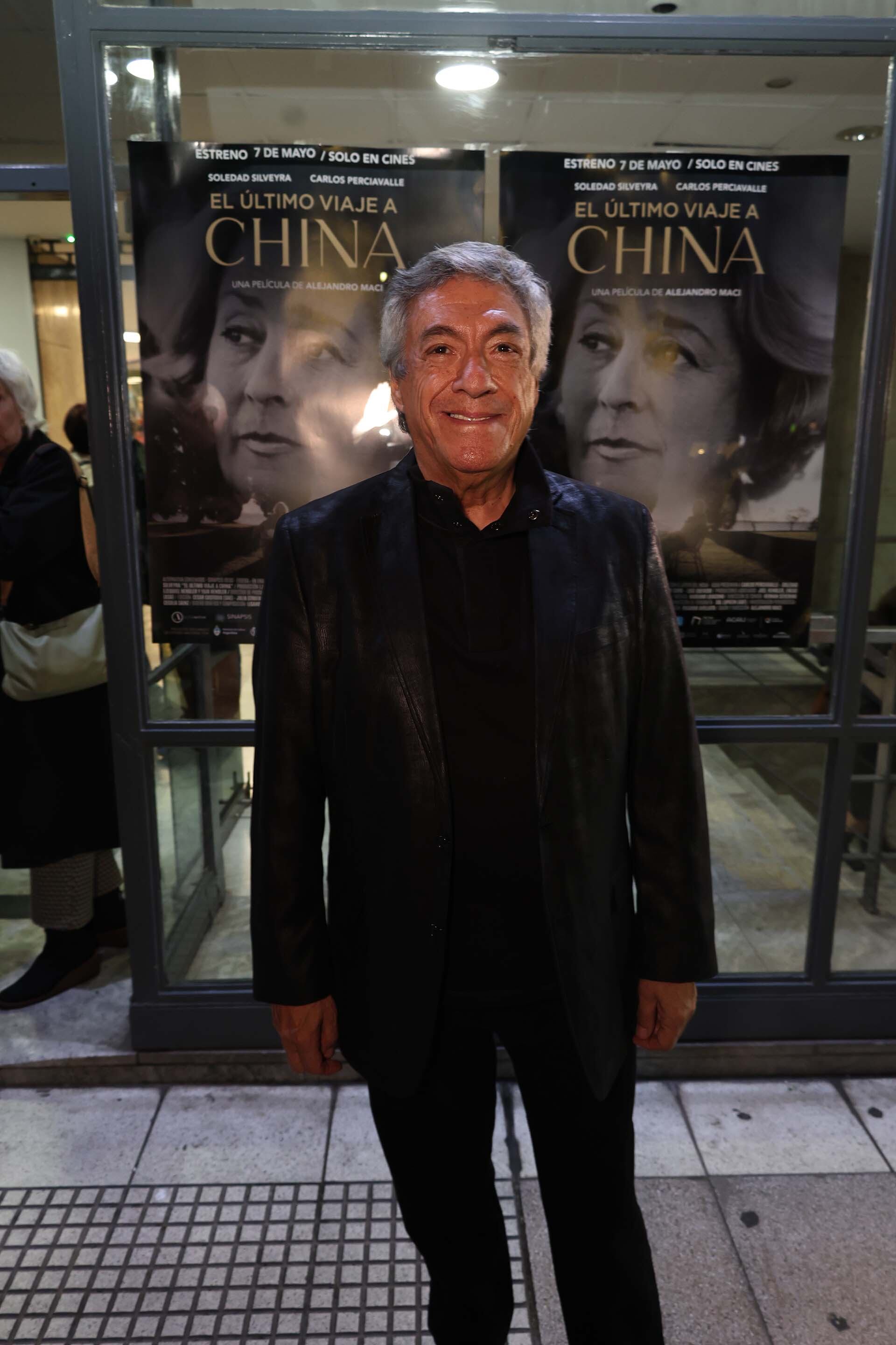 Dany Mañas durante el evento de la avant premiere