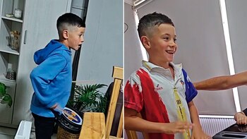 Le regalaron a su hijo