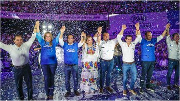 La senadora del PAN fue