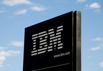 El cartel en las instalaciones de IBM cerca de Boulder, Colorado, el 8 de septiembre de 2009. REUTERS/Rick Wilking