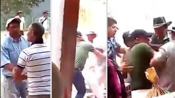 El bochornoso incidente enfrentó al