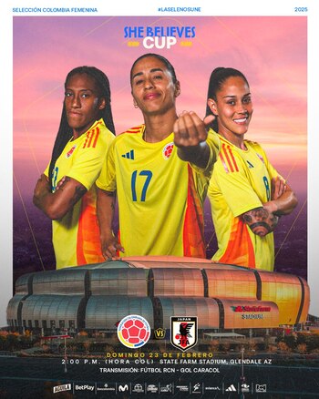 Afiche del partido de la