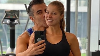 “Te amo”: Adrián Uribe compartió