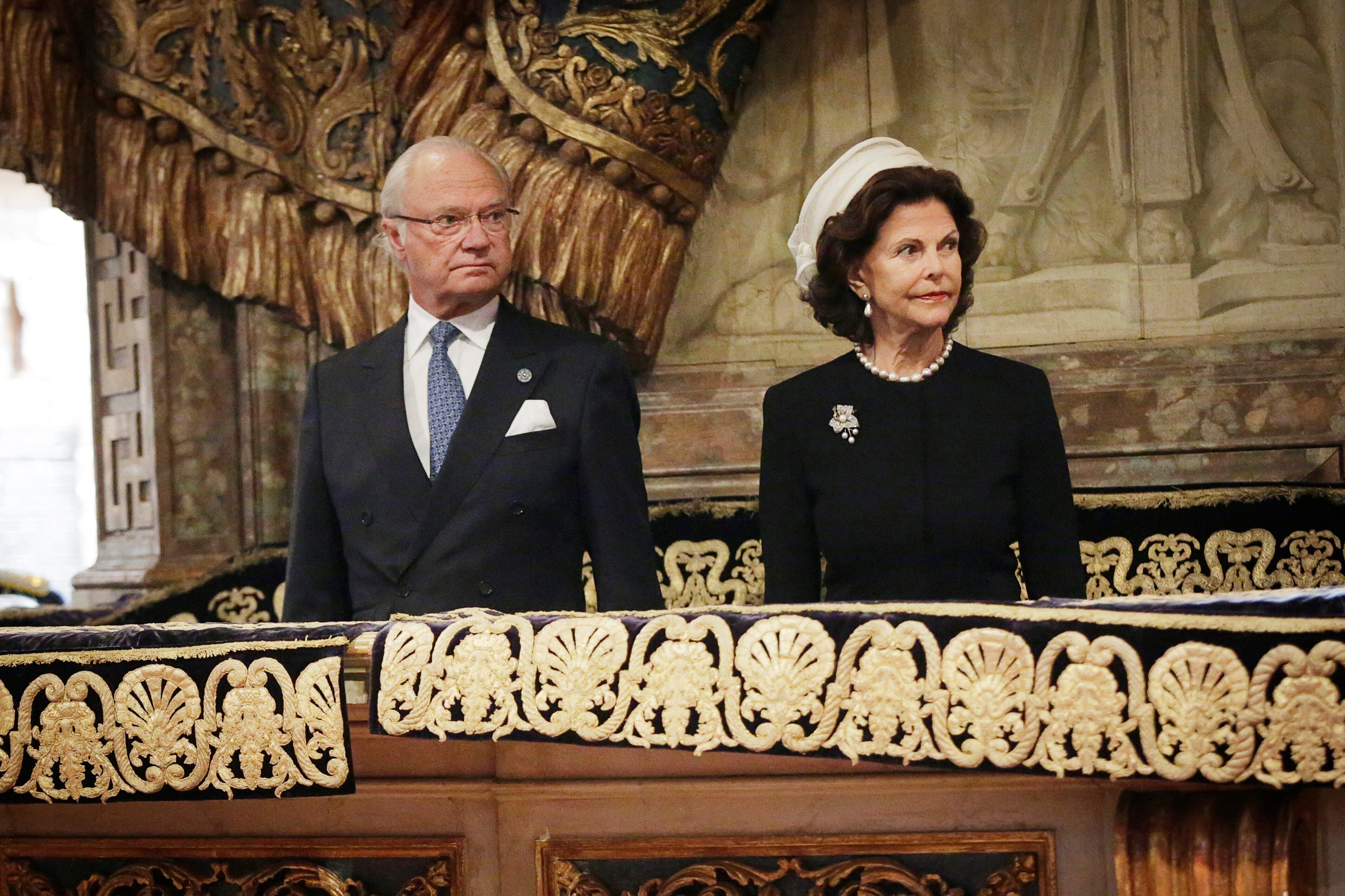 Los reyes Carlos Gustavo y Silvia de Suecia. (Europa Press)