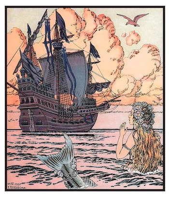 Ilustración del cuento de La