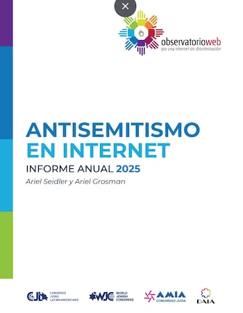El informe sobre antisemitismo en Internet del 2025