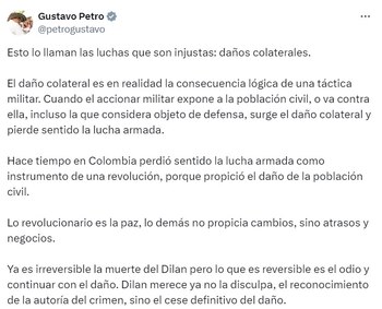 En su intervención pública, destacó