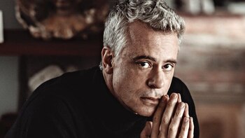 Diego Bertie cayó del piso