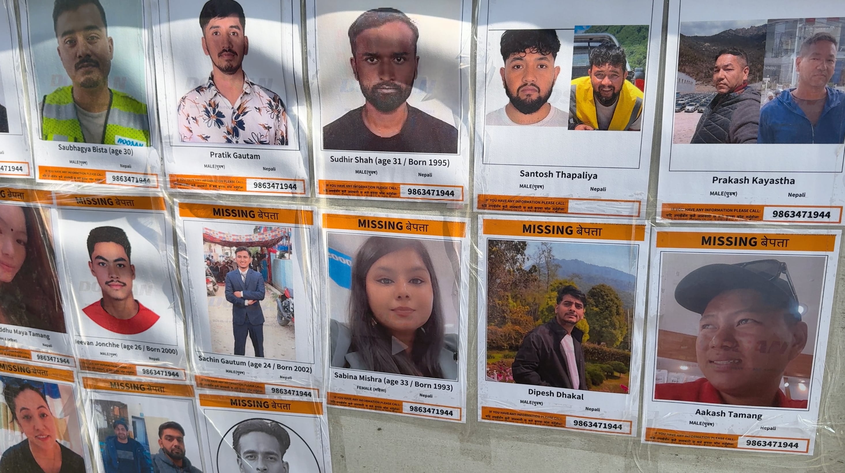 Más de cinco mil personas continúan desaparecidas tras la brutal riada en Nepal