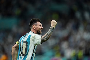 Lionel Messi fue elegido el