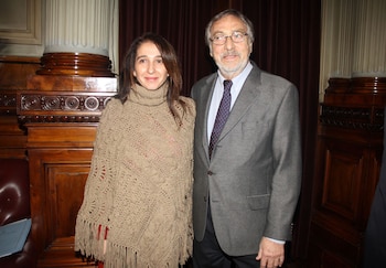 Luis Brandoni y su última pareja, Saula Benavente