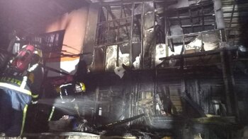 Incendio en Manizales: dos viviendas