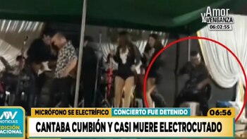Arequipa: cantante de cumbia casi