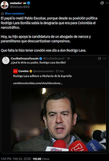 Caricaturista Matador arremetió contra Rodrigo