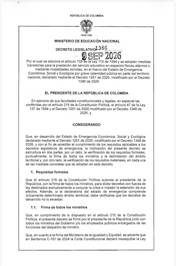 Ministerio de Educación - crédito Ministerio de Educación