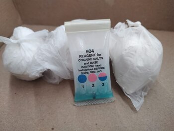 La droga fue hallada en