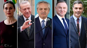 Cinco jefes de Estado cuyos