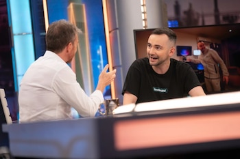 El Xokas y Pablo Motos