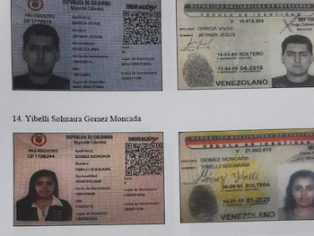Entre los agentes chavistas identificados