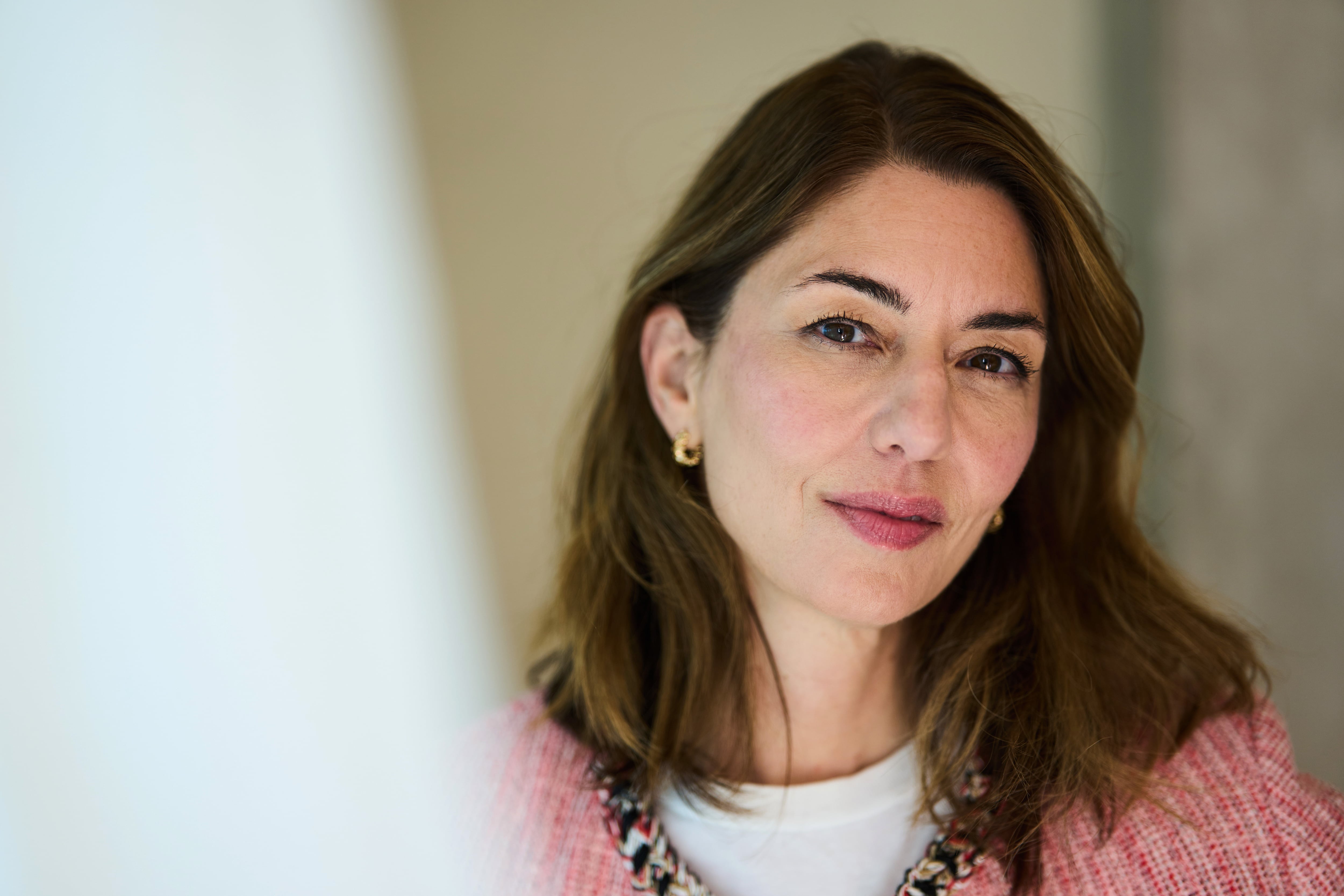 Sofia Coppola posa para un retrato en Londres, el jueves 8 de octubre de 2026 (Scott A Garfitt/Invision/AP)