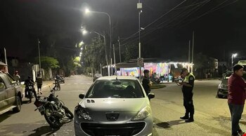 Las cámaras municipales captaron el