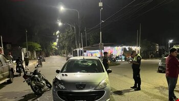 Tucumán: un motociclista sin casco