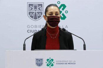 La jefa de Gobierno, Claudia
