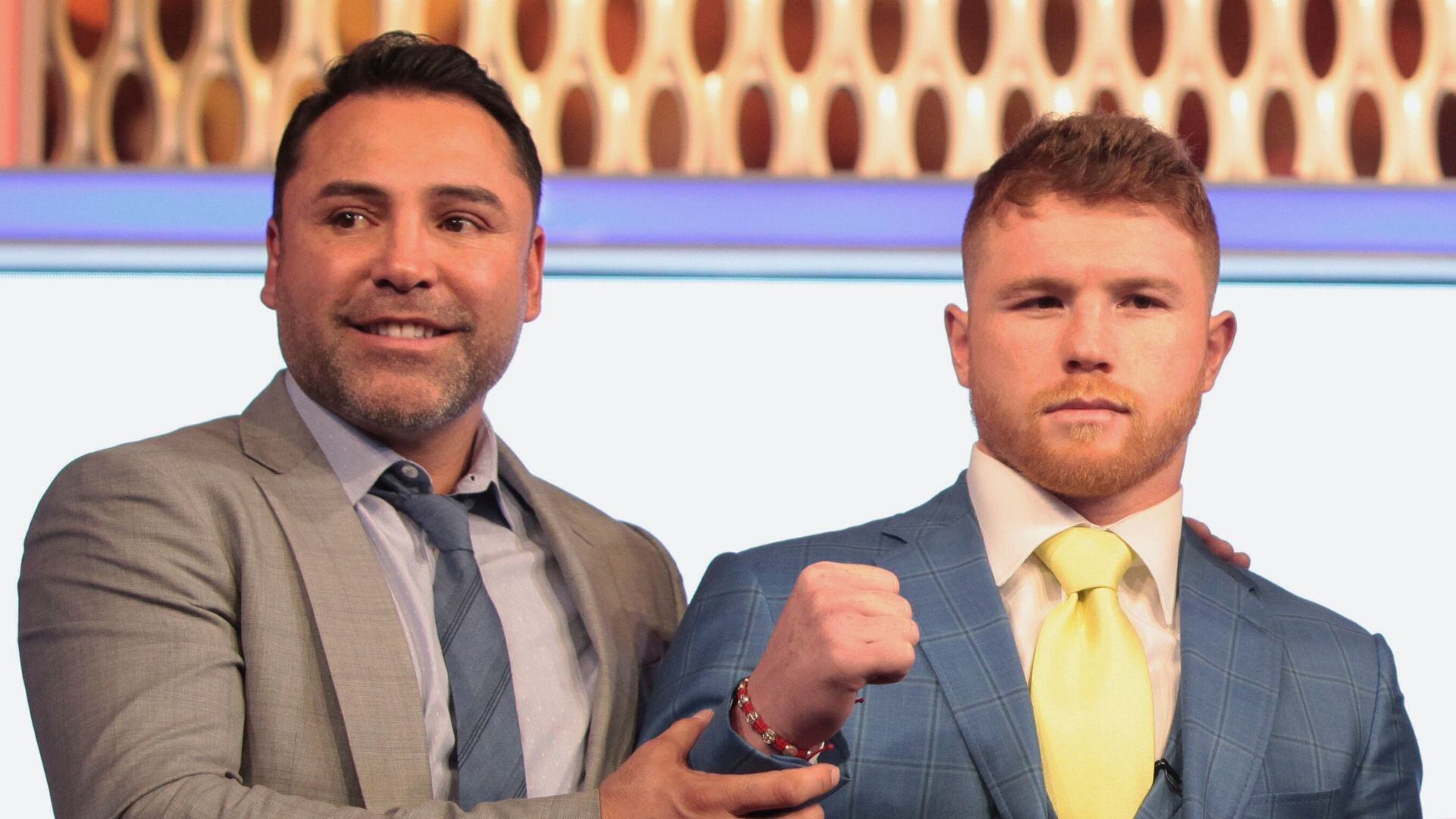 Oscar de la Hoya da su predicción de la pelea entre Canelo y Crawford (EFE/ Sáshenka Gutiérrez ARCHIVO)