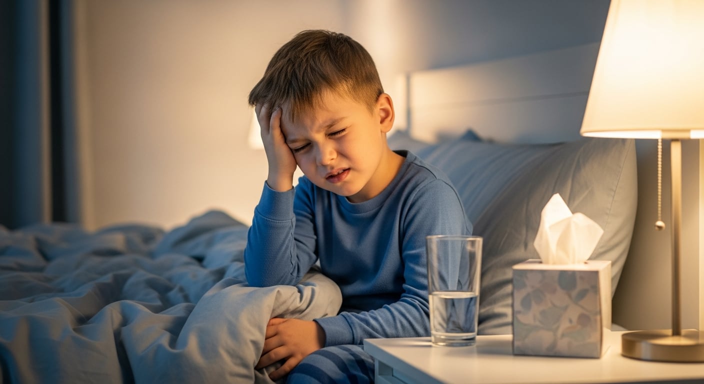 Las infecciones del oído medio pueden derivar en complicaciones que afectan la capacidad auditiva de los niños (Imagen Ilustrativa Infobae)