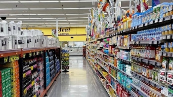 Alimentos preparados y en exhibición