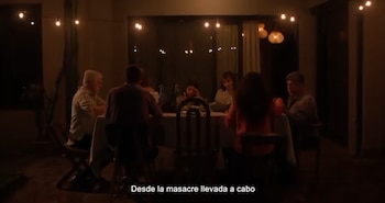 Una silla vacía representa la