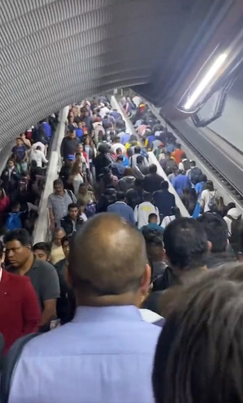 Saturación de viajeros en varias