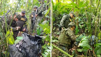 El material explosivo, destacó la