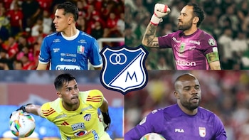 Este es el arquero colombiano que confesó querer jugar en Millonarios: “Sería un sueño compartir con Radamel Falcao”