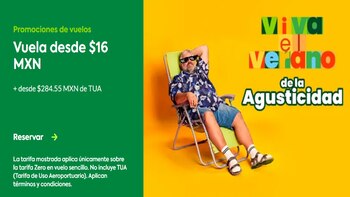 Vuelos de Viva Aerobus desde