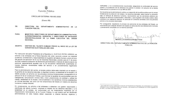 Esta es la circular Externa