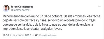 Jorge Colmenares sobre muerte de