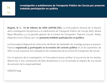 Belkys Alejandra Forero Gélvez y