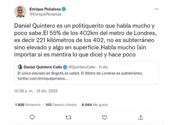 El agarrón de Peñalosa con