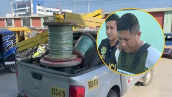 PNP desarticula banda ‘Roba Cobre’