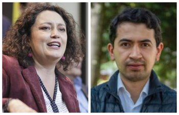 Daniel Briceño dice que Angélica a Lozano no fue a sesionar al Congreso durante la Semana Santa - crédito Colprensa y @Danielbricen/Twitter