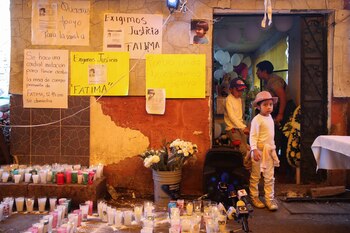 Fátima, una niña de siete