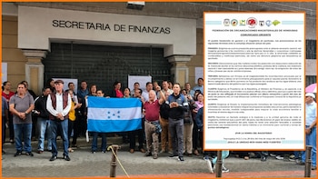 El magisterio hondureño anunció medidas de presión a partir del 1 de junio por retrasos en pagos y ajustes salariales. (FOTO: Tu NOTA)